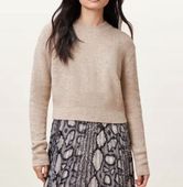 Sweter ALLSAINTS beżowy L