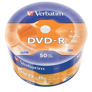 DVD-R 4,7GB 16X SZT*50 VERBATIM