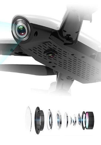 DRON SG106 PODWÓJNA KAMERA 4K HD WIFI FPV CZARNY PRO MINI RC 2 KAMERY FLY na Arena.pl