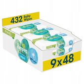 PAMPERS CHUSTECZKI NAWILŻANE HARMONIE AQUA 9x48