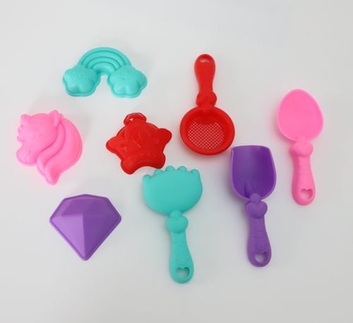 zestaw łopatek i foremek do piasku Kryształy na Arena.pl