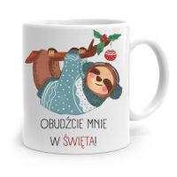 Kubek Świąteczny Prezent Pod Choinkę Na Mikołaja Z Nadrukiem Ze Zdjęciem