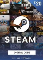 Portfel Steam Doładowanie 20 euro Klucz Doładowanie Karta Podarunkowa 24/7