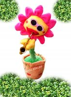 ŚPIEWAJĄCY TAŃCZĄCY KWIATEK z saksofonem SŁONECZNIK JAK KAKTUS