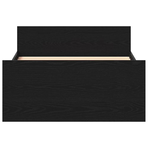 Łóżko bez materaca, czarny dąb, 100x200 cm na Arena.pl