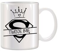 KUBEK PREZENT DLA DZIEWCZYNY KOLEŻANKI Z IMIENIEM URODZINY DZIEŃ KOBIET