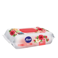 Sleepy Chusteczki nawilżane  Rose  róża - 120 szt.