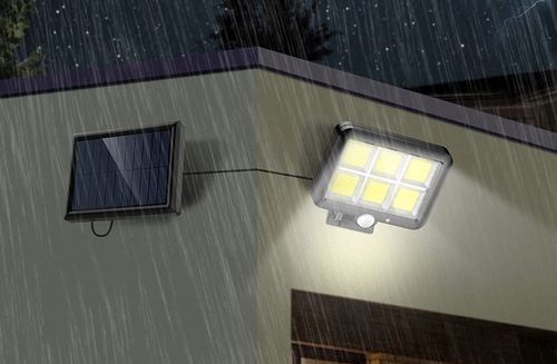 2x Lampa solarna LED z czujnikiem ruchu zmierzchu na Arena.pl