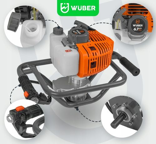 ŚWIDER WIERTNICA SPALINOWA DO GLEBY ZIEMI 6,7 KM+PRZEDŁUŻKA 3 WIERTŁA na Arena.pl