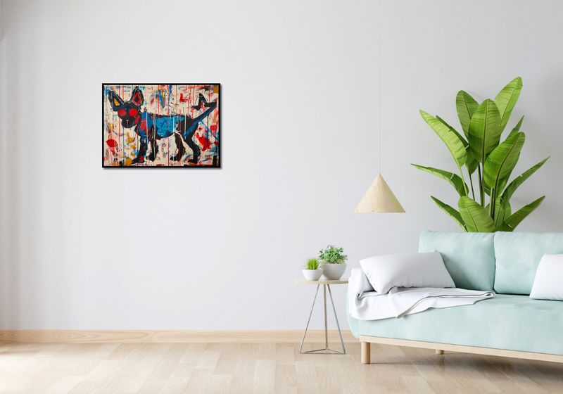 Plakat 70x50cm Miejski Pies zdjęcie 4