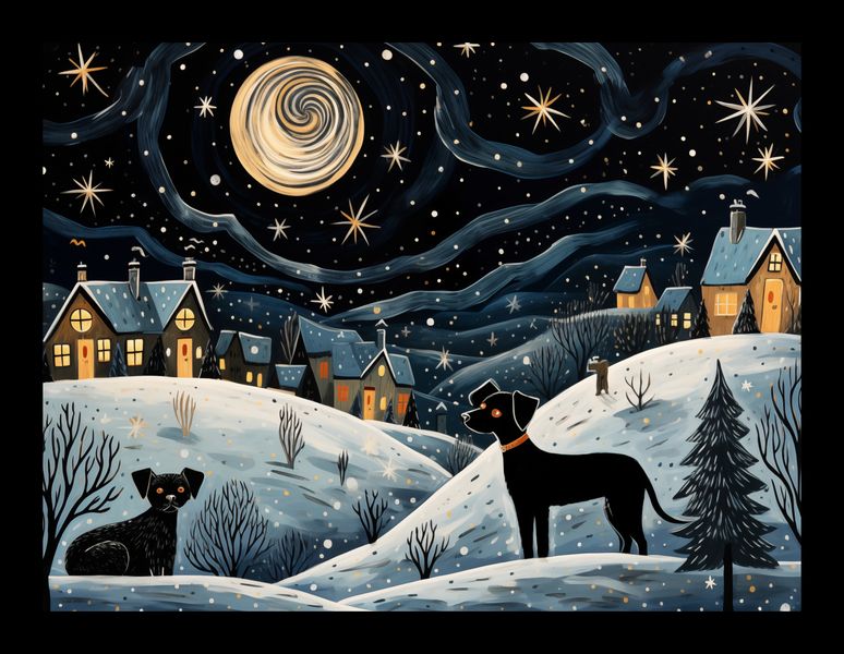 Plakat 20x15cm Nocny Psi Patrol zdjęcie 2