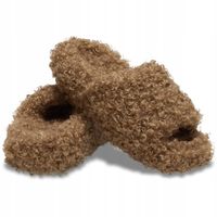 Damskie Ocieplane Buty Klapki Crocs Classic Dodle Fur Lined Slide 41-42
