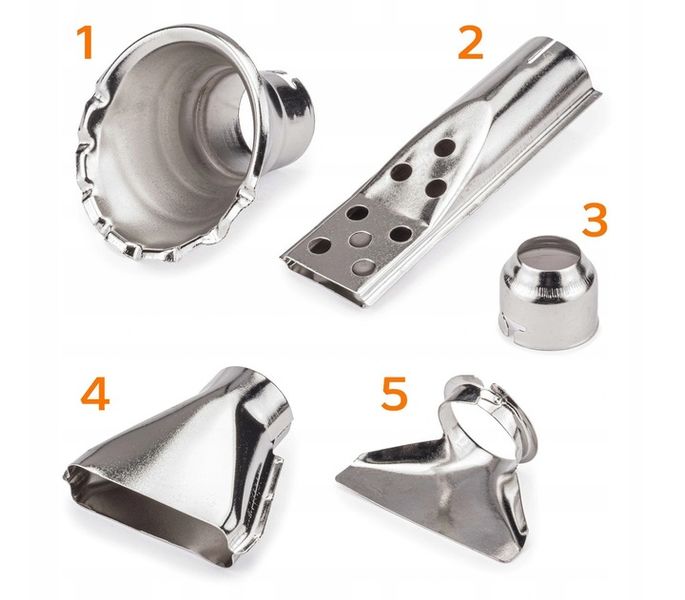 WYPALARKA ELEKTRYCZNA OPALARKA 3W1 ZESTAW 5 DYSZ 3 BIEGOWA REGULACJA zdjęcie 16