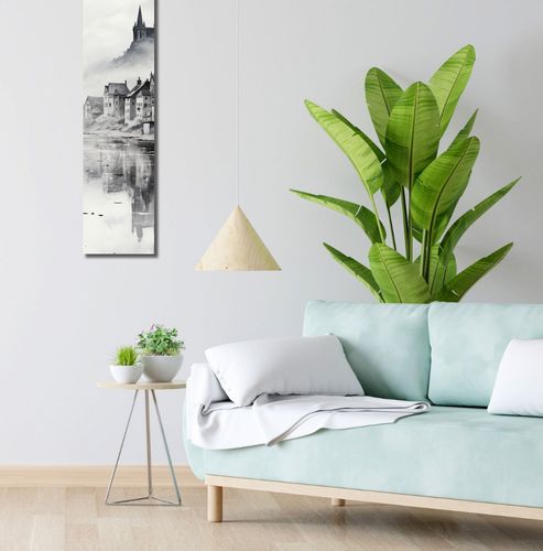 Obraz 20x100cm Mglisty Refleks na Arena.pl