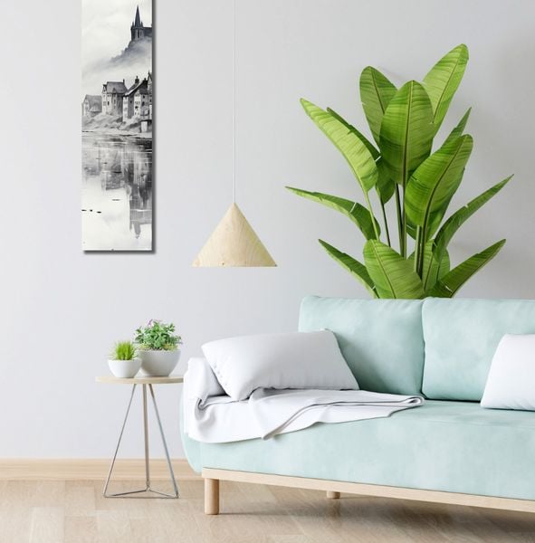 Obraz 20x100cm Mglisty Refleks zdjęcie 2