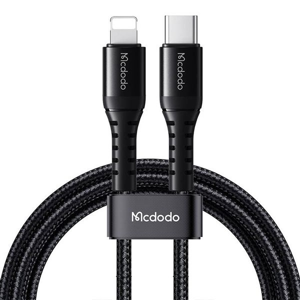 Kabel USB-C do lightning Mcdodo CA-5631, 36W, 1m (czarny) zdjęcie 1