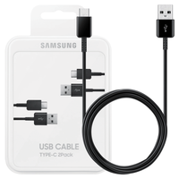 kabel samsung ep-dg930mb usb-c  2 szt.czarny/black
