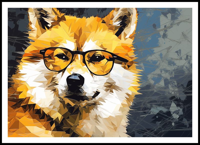 Plakat 100x70cm Intelektualny Psiak zdjęcie 3