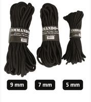 Linka desantowa 9mm 15m czarna Mil-tec