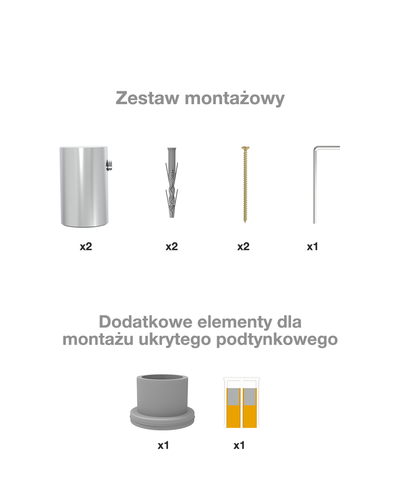 ELNA Grzejnik łazienkowy elektryczny Vertical 6 ruchome ramiona Chrom na Arena.pl