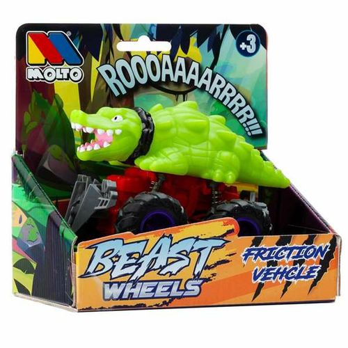 Zabawkowy Samochód z Napędem Moltó Beast Wheels Wielokolorowy na Arena.pl