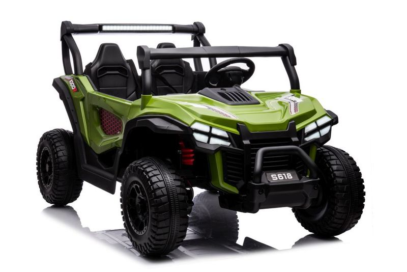 Auto Na Akumulator S618 Zielone 4x4 zdjęcie 1