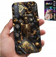 ETUI DO SAMSUNG A7 2018 - KRÓL POKER KOŚCI AS WZORY DLA MEN +SZKŁO