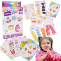 zestaw edukacyjny plastelina gra szablony cukiernia lovin 41209