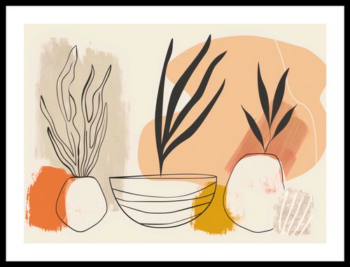 Plakat 55x40cm Szkice Botaniczne na Arena.pl