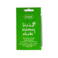Ziaja Liście zielonej oliwki Oliwkowa maska regenerująca z kwasem hialuronowym, saszetka 7ml
