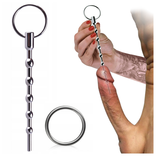 DILATOR CEWKI MOCZOWEJ STALOWY DO PENISA DŁUGI zdjęcie 1