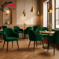 Krzesło Tapicerowane Premium KL-9 Intensywna Zieleń Piano 08