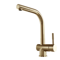 Bateria kuchenna z wyciąganą wylewką GLOBALO Lobio Light Gold Mat 1.1