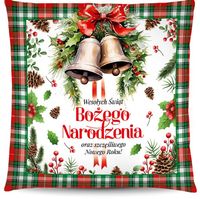 poduszka świąteczna boże narodzenie dzwonki | 3335bn6