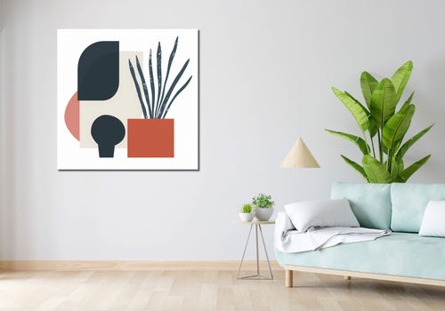 Obraz 100x100cm Zamknięte Myśli na Arena.pl