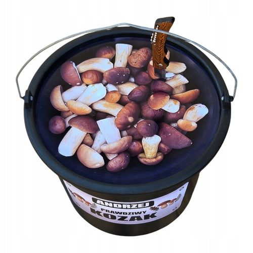 ZESTAW GRZYBIARZA Z IMIENIEM prezent dla taty dziadka mamy babci męża na Arena.pl