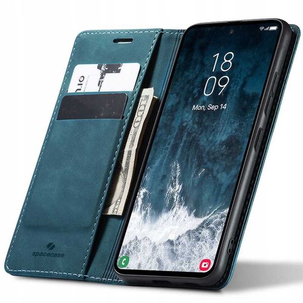 Spacecase Wallet Galaxy S23 Fe Blue zdjęcie 1