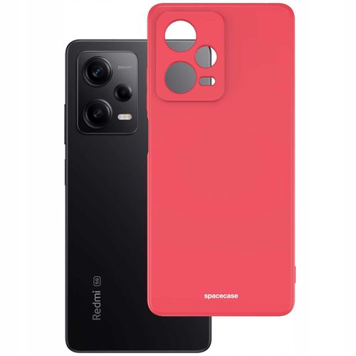 Spacecase Silicone Case Redmi Note 12 Pro 5G Red na Arena.pl