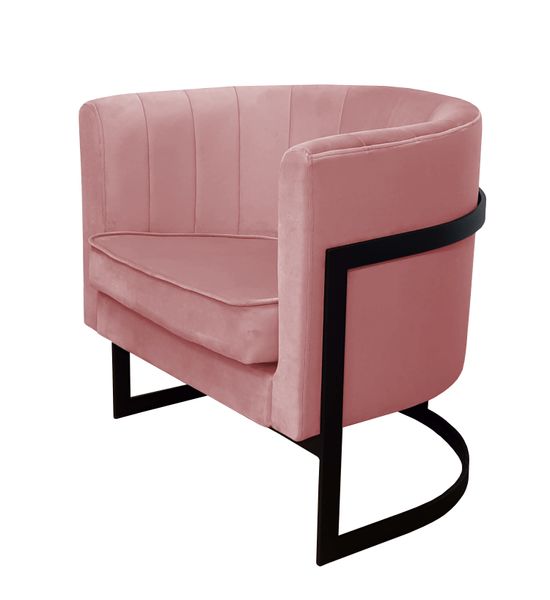 Fotel Glamour podstawa czarna MG58 zdjęcie 2