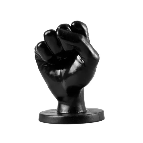 all black model ab45 anatomiczny korek intymny pięść 14 cm na Arena.pl