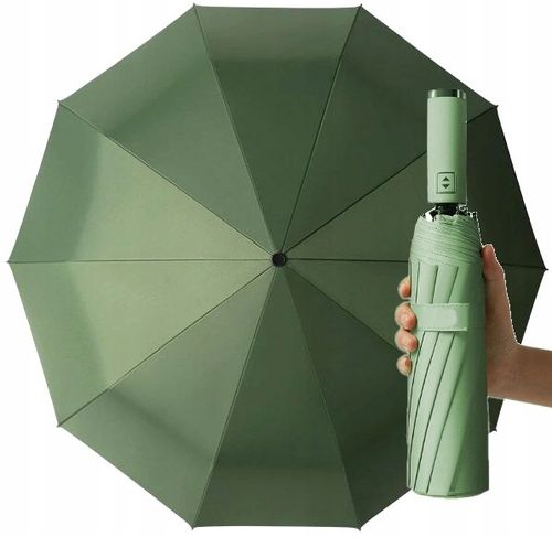 Parasolka Automatyczna Składany Parasol automat  KR24_Zielony na Arena.pl
