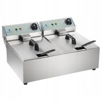 Frytownica dwukomorowa Royal Catering RCEF-10DY-ECO 20 l 6400 W
