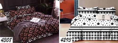 KOMPLET POŚCIELI BAWEŁNIANA 140x200 BAWEŁNA NOWOCZESNA DWUSTRONNA WZORY 3D na Arena.pl