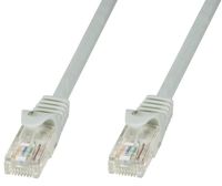 PATCH CORD TECHLY CAT5E U/UTP 1,5M SZARY SOHO CCA 307902