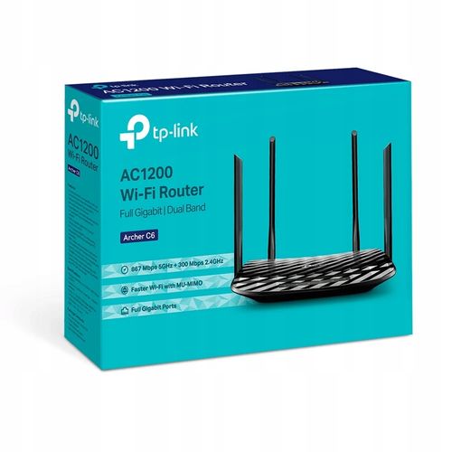 Router TP-Link Archer C6 AC1200 DualBand ONE-MESH na Arena.pl