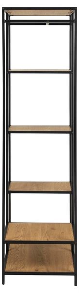 Garderoba Seaford dąb/czarny zdjęcie 4