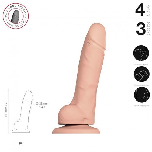 Soft Realistic Dildo Vanilla M na Arena.pl