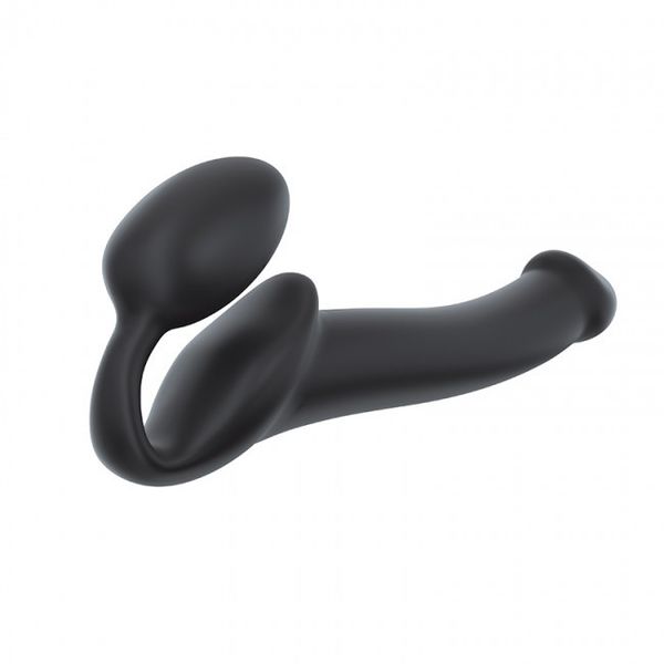Strap-on-me Silicone bendable strap-on Black M zdjęcie 2
