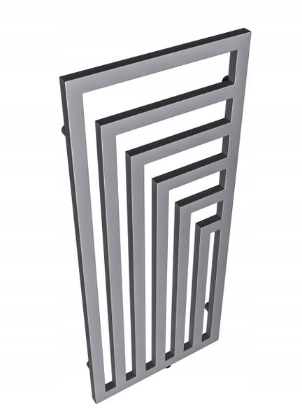 GRZEJNIK DEKORACYJNY SUN 1400/520 SREBRNY zdjęcie 1