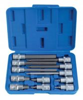SATRA KLUCZE NASADOWE DŁUGIE HEX 1/2" 12el.
